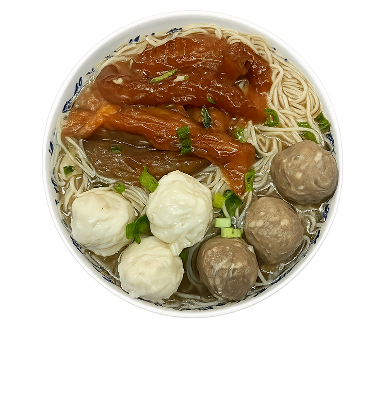 鮮蝦雲吞麵